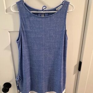 Tommy Bahama Light Blue Tank Top with Tie-Back